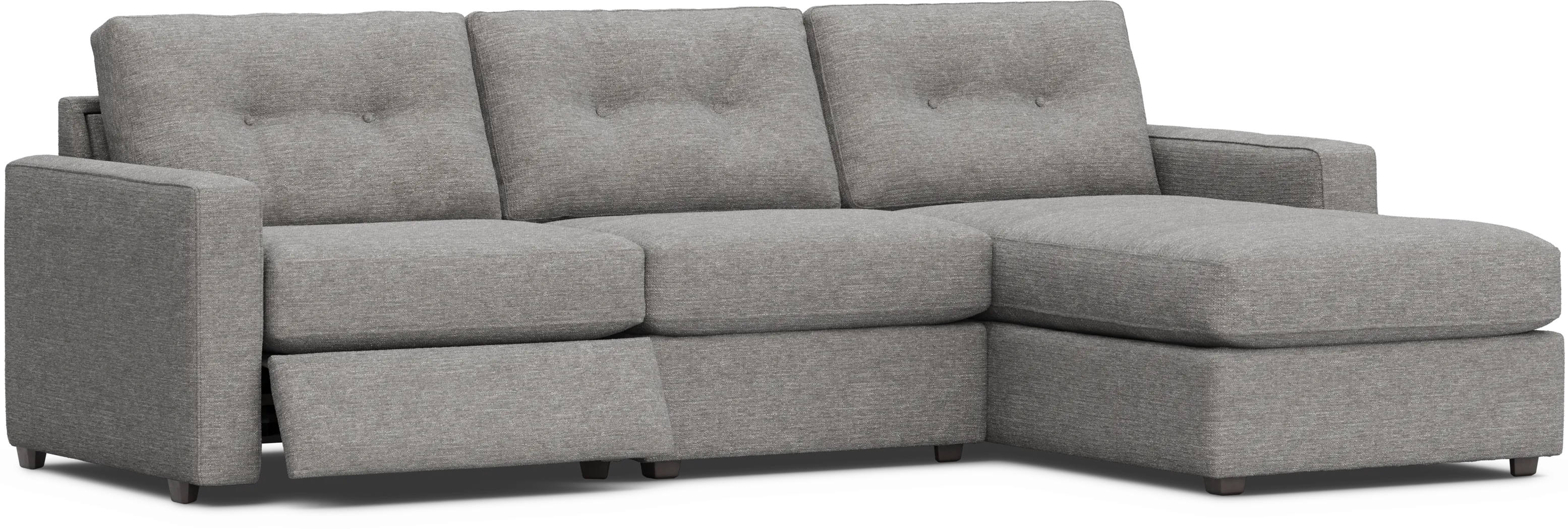 Gray 3 Pc Power Reclining ModularOne - Thumbnail - Image 1