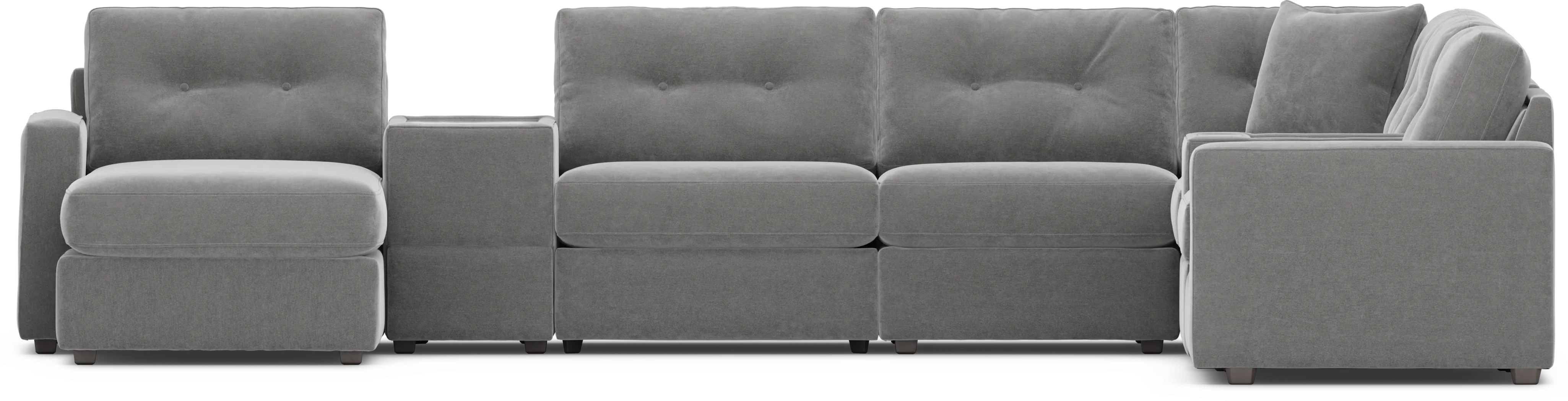 Gray 8 Pc ModularOne with Media Consoles - Thumbnail - Image 2