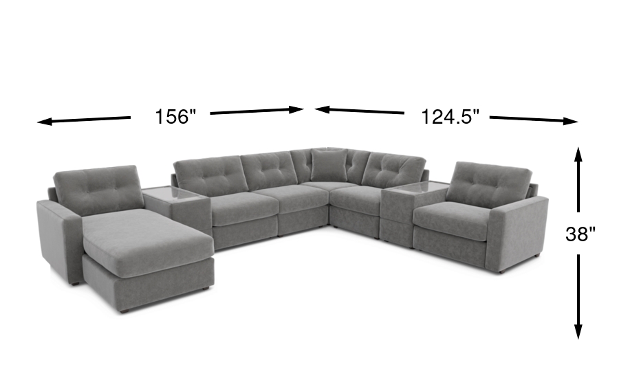 Dimension Image. Please refer to the Dimension Tab on this page for dimension details.