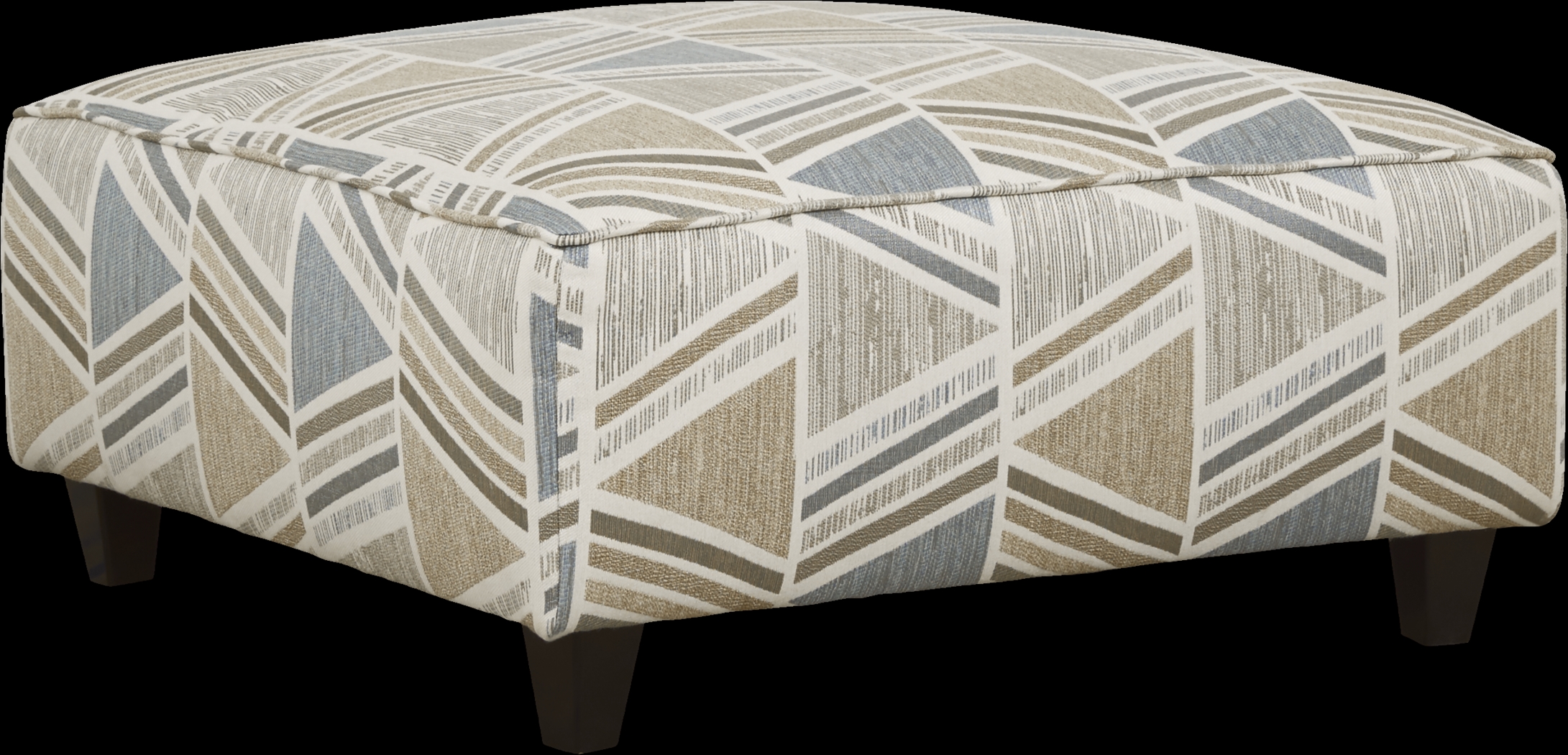 Grayfield Cream Cocktail Ottoman - Thumbnail - Image 1