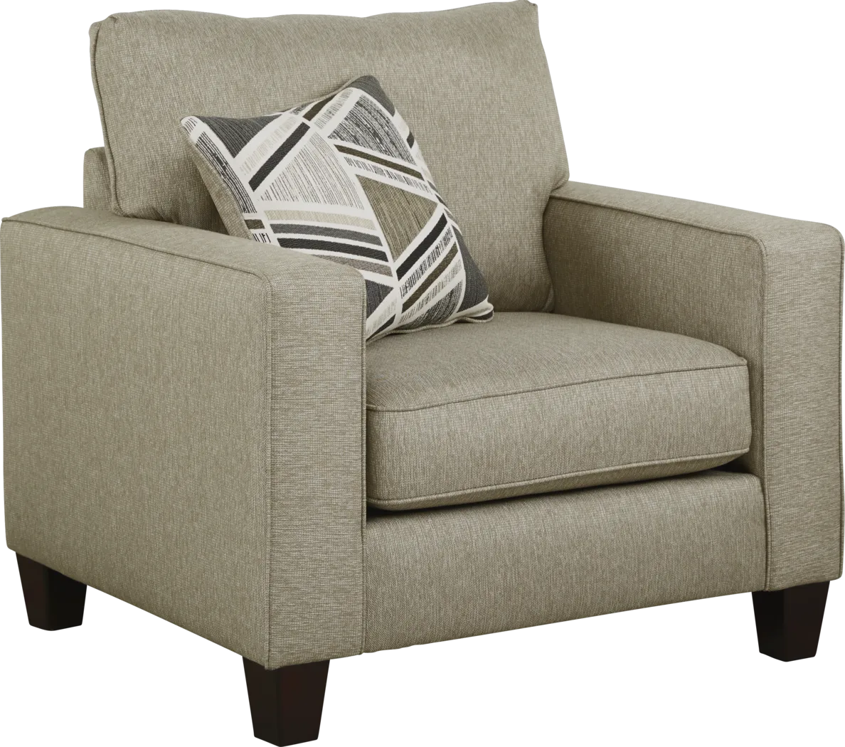 Grayfield Taupe Chair - Thumbnail - Image 1