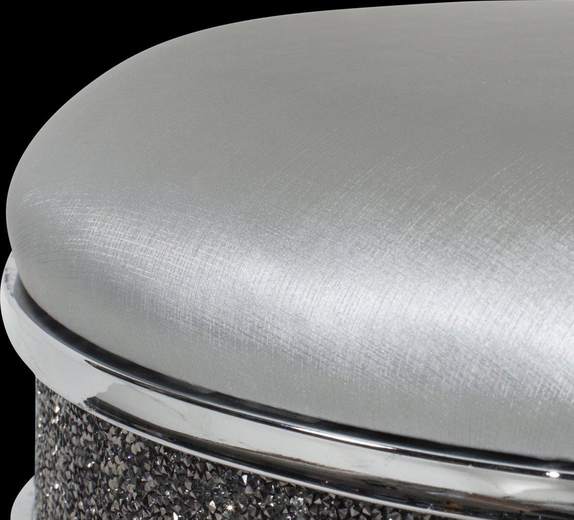 Grayhampton Silver Vanity Stool - Thumbnail - Image 2