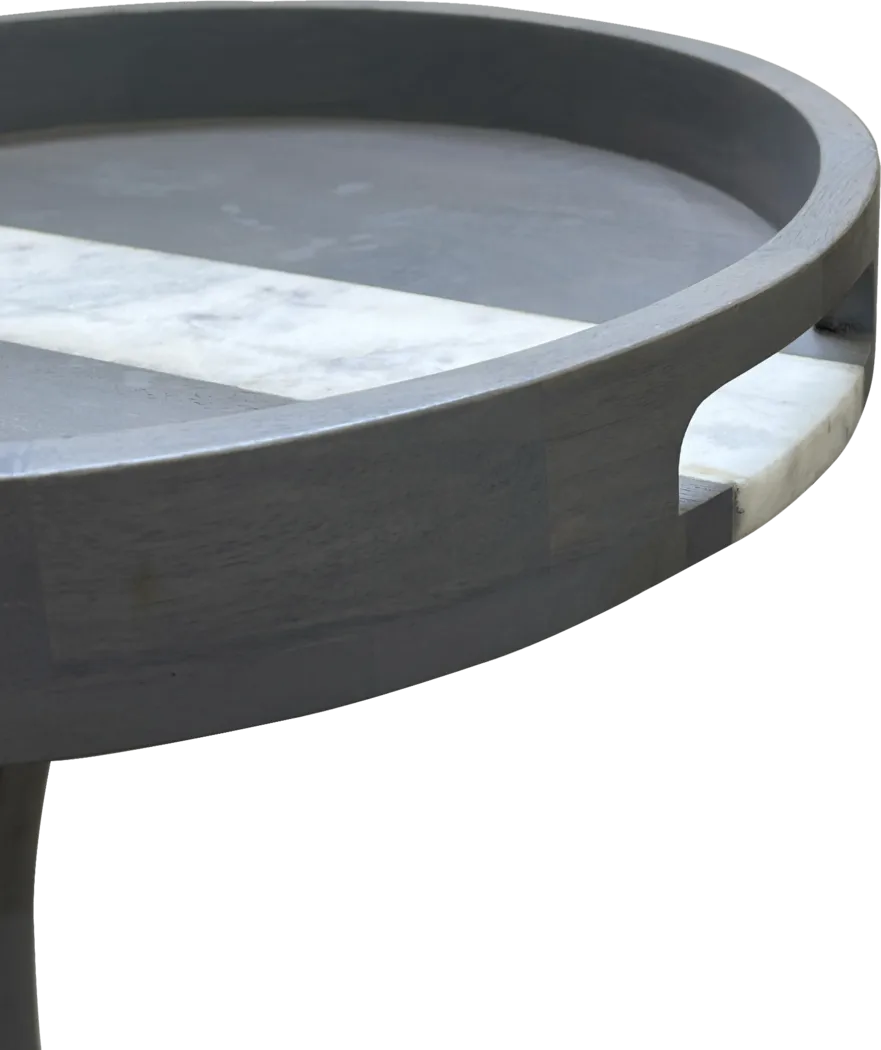 Grayhill Gray Chairside Table - Thumbnail - Image 4