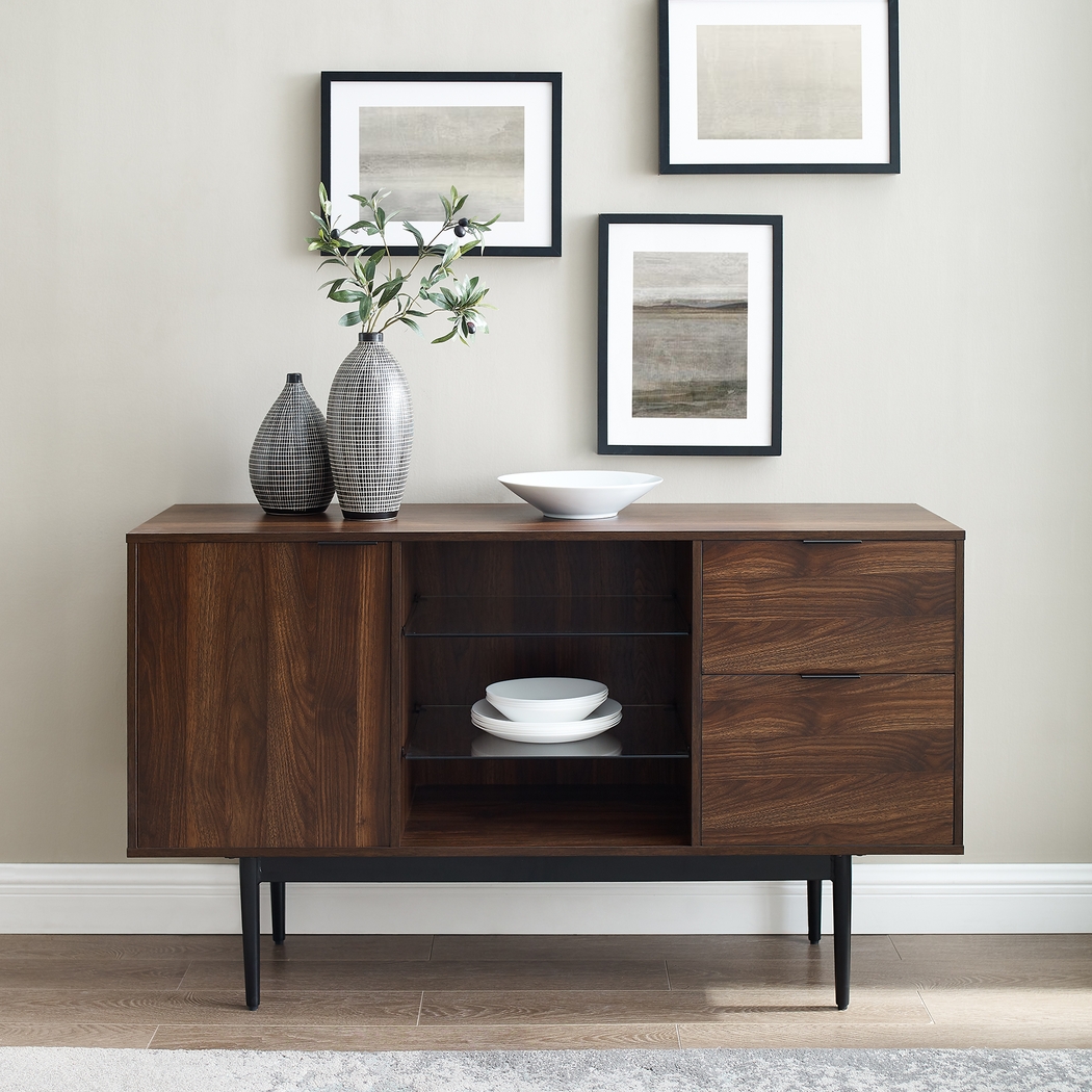Grayport Walnut Sideboard - Thumbnail - Image 3