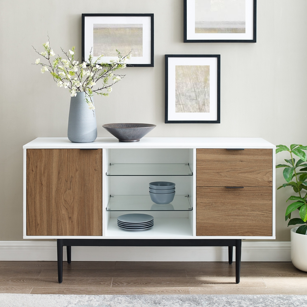 Grayport White Sideboard - Thumbnail - Image 3