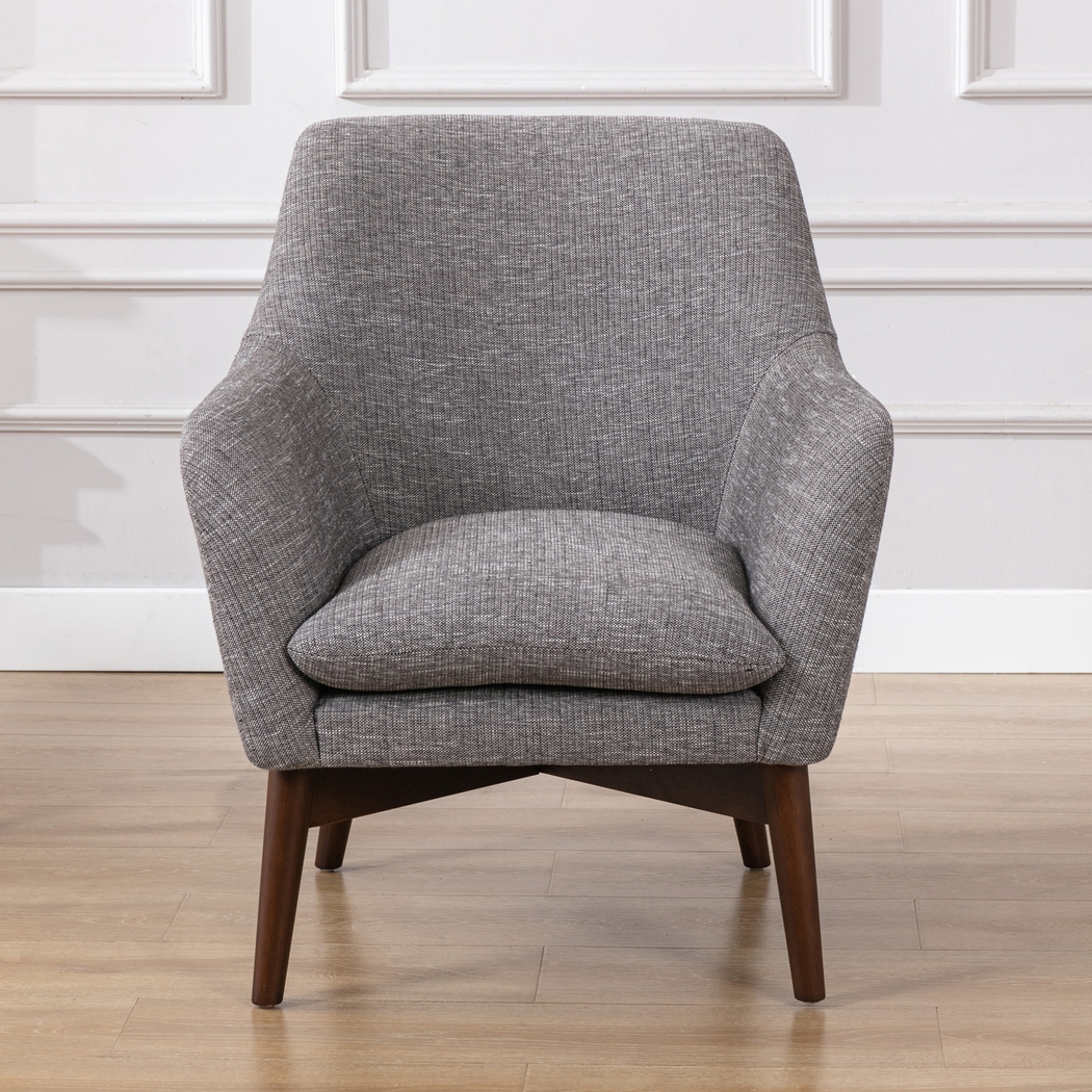 Grayslake Dark Gray Accent Chair - Thumbnail - Image 11