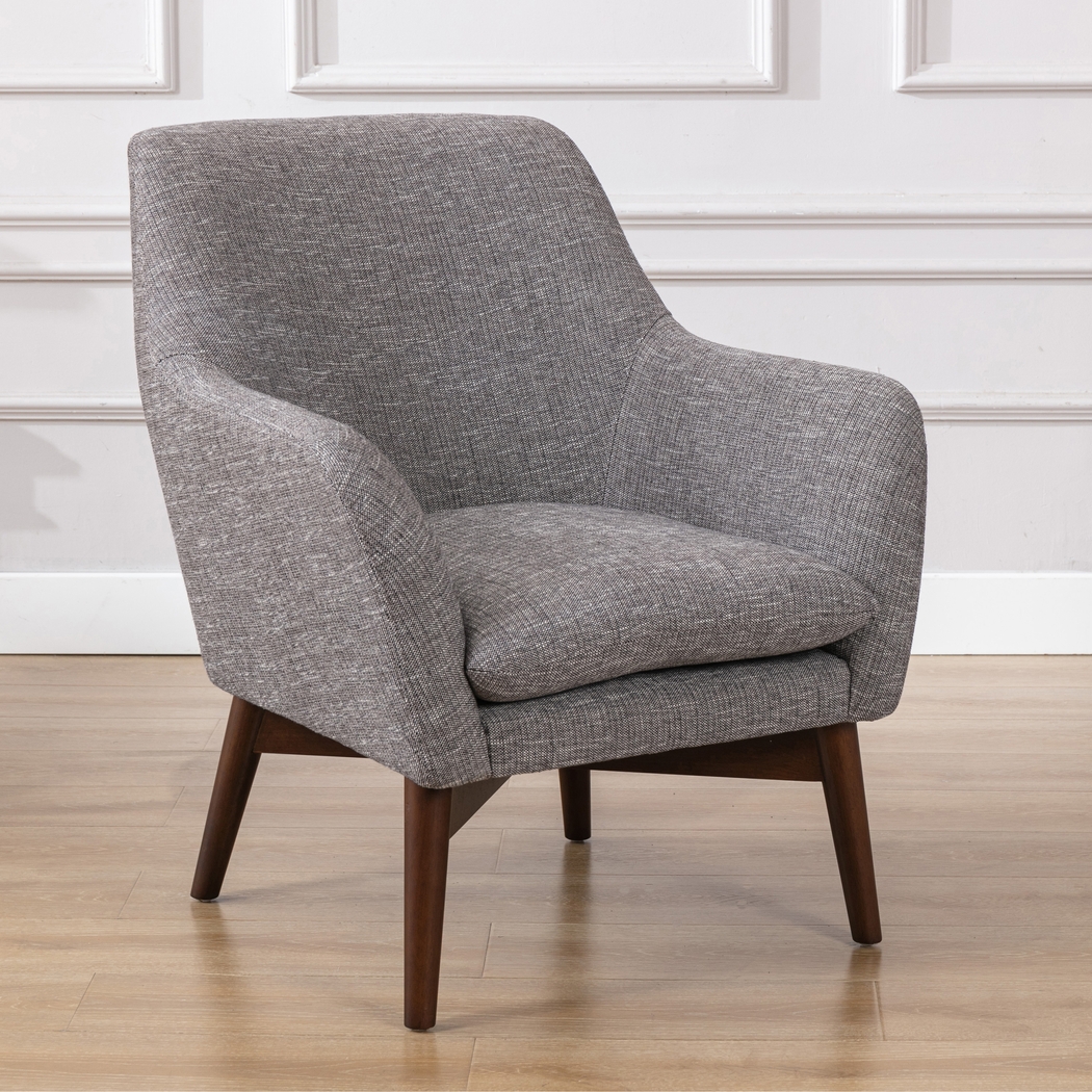 Grayslake Dark Gray Accent Chair - Thumbnail - Image 12