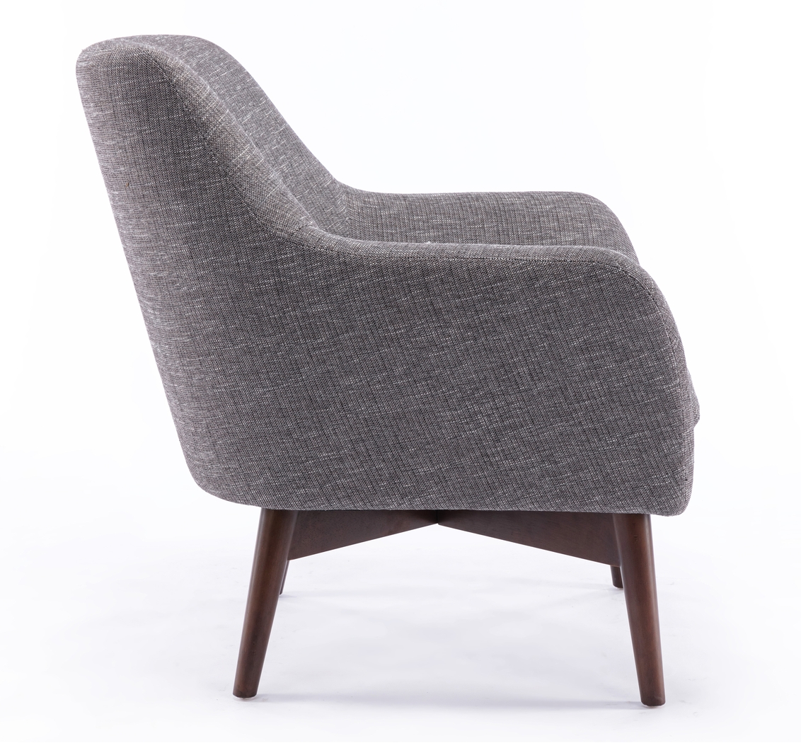 Grayslake Dark Gray Accent Chair - Thumbnail - Image 4