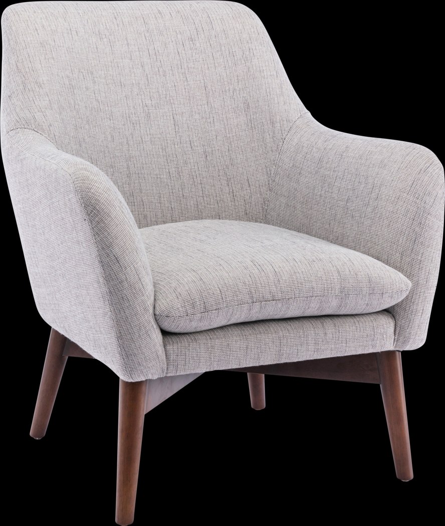 Grayslake Light Gray Accent Chair - Thumbnail - Image 1