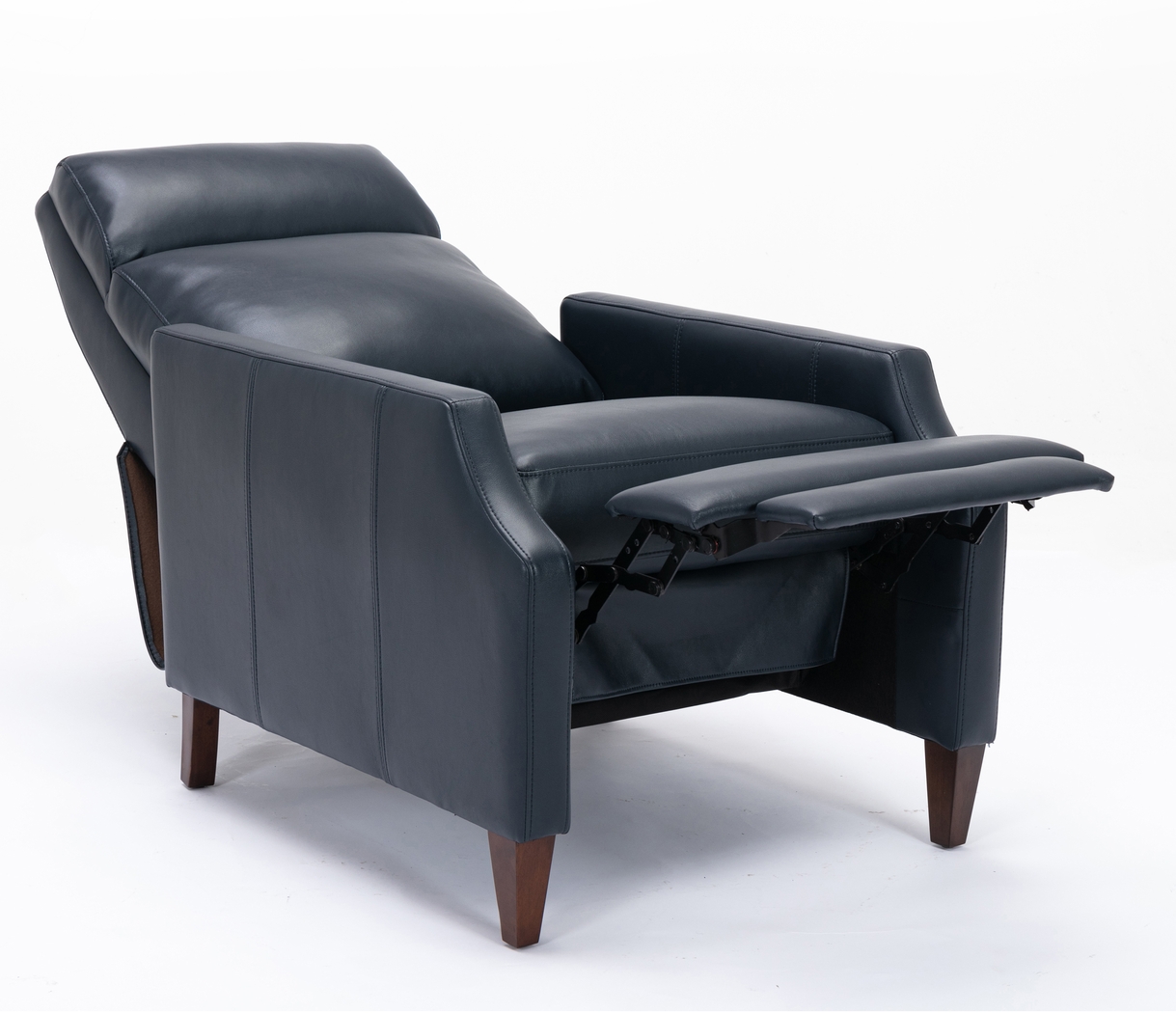 Grayview Blue Push Back Recliner - Thumbnail - Image 4