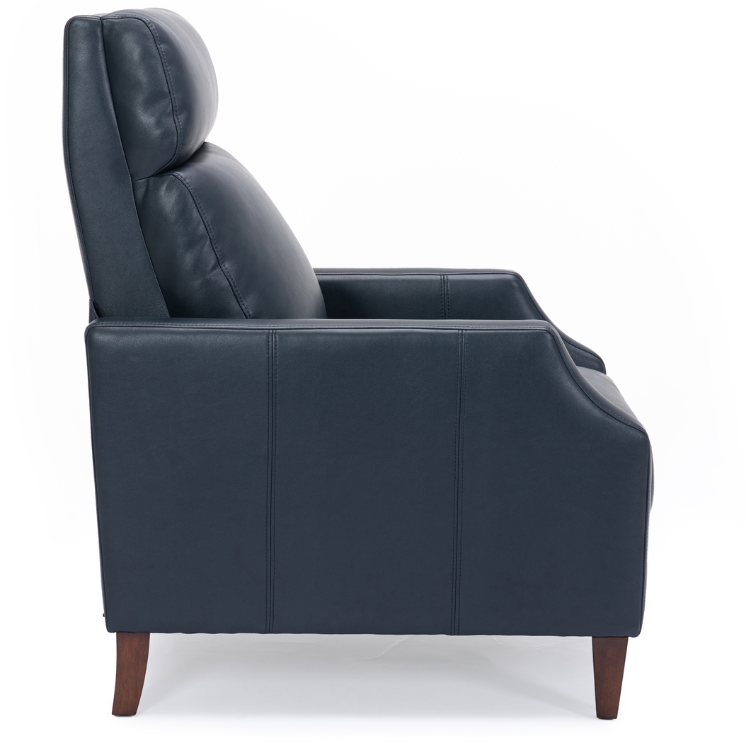 Grayview Blue Push Back Recliner - Thumbnail - Image 6