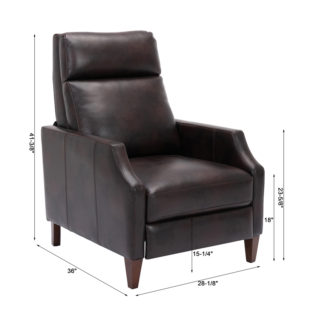 Grayview Brown Push Back Recliner - Thumbnail - Image 18