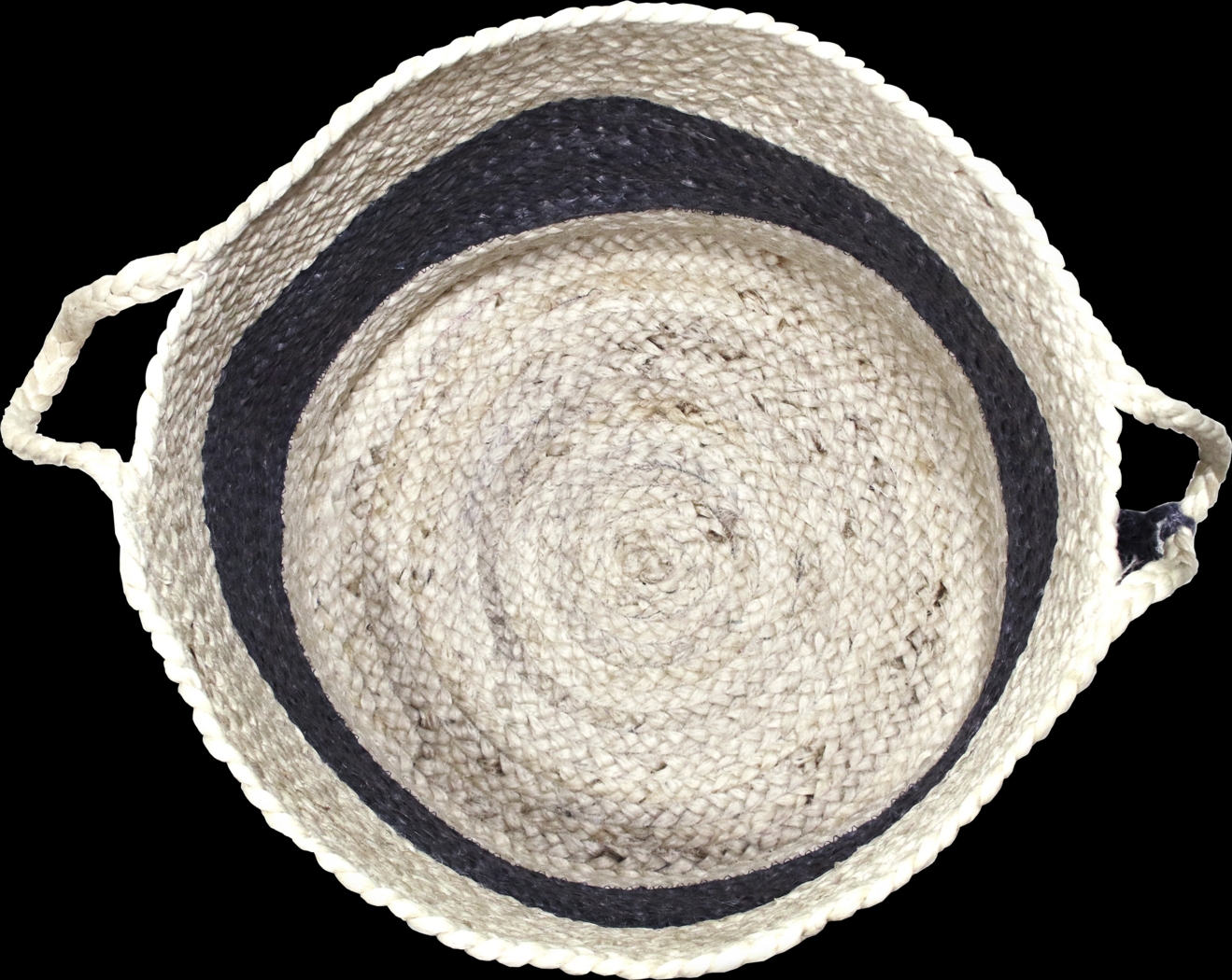 Grebella White/Gray 19 in. Basket - Thumbnail - Image 4