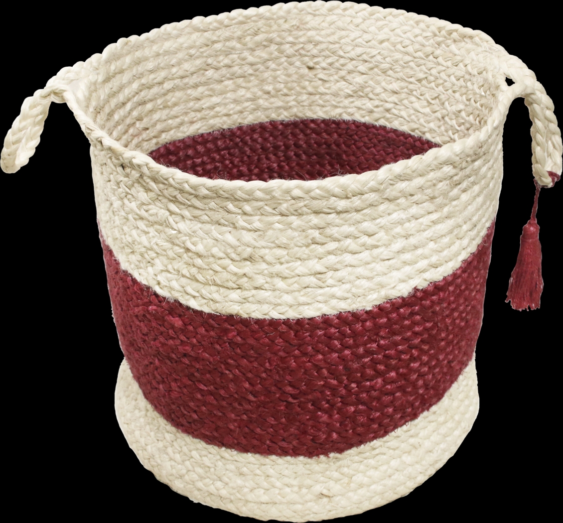 Grebella White/Red 19 in. Basket - Thumbnail - Image 4