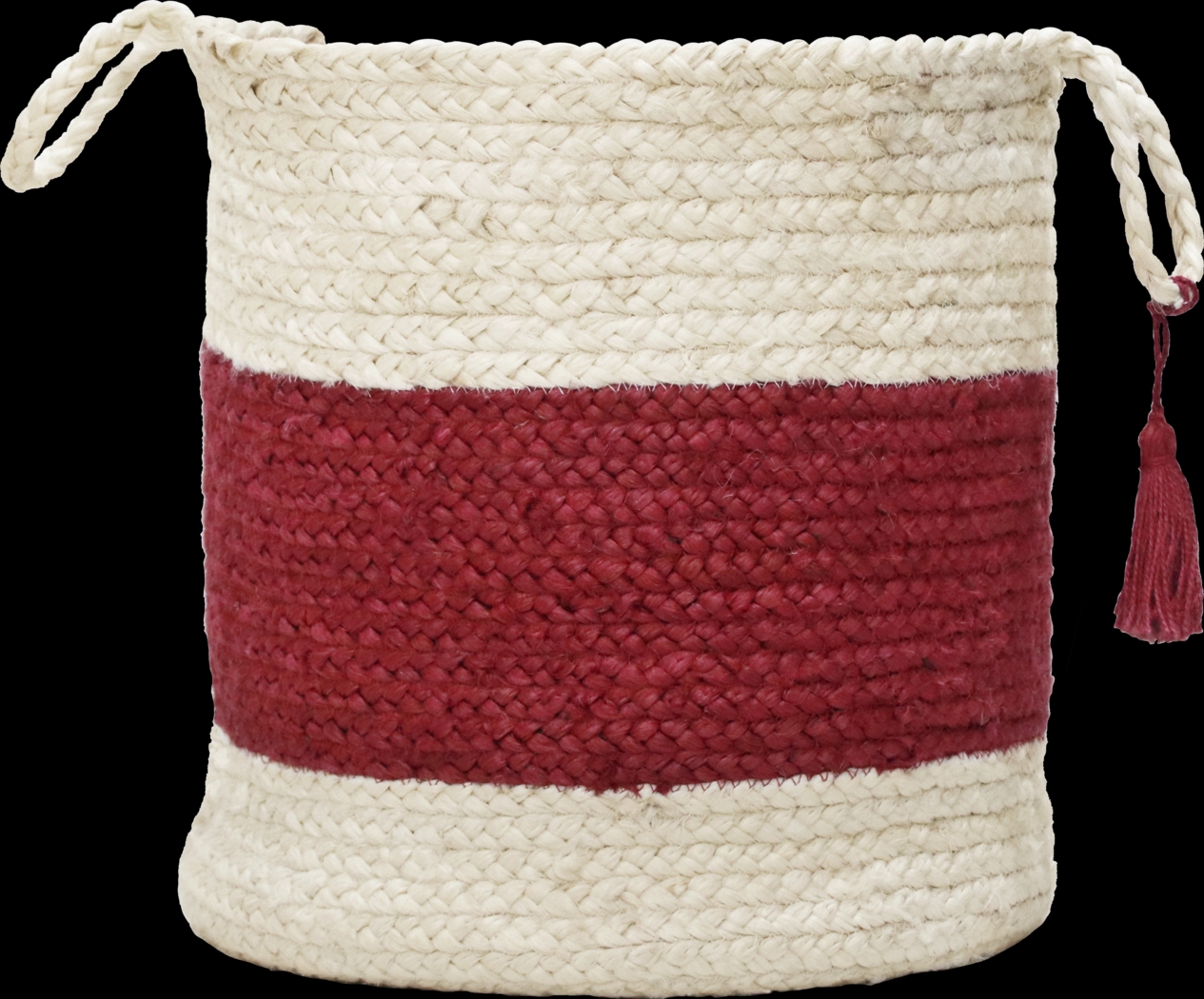 Grebella White/Red 19 in. Basket - Thumbnail - Image 1