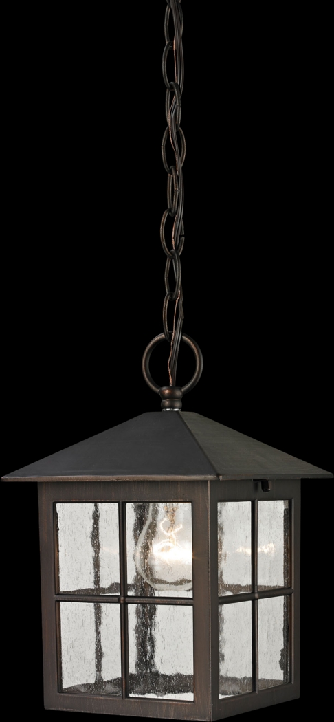 Grecade Brown Outdoor Chandelier - Thumbnail - Image 1