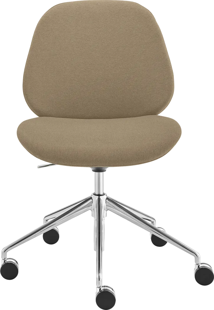 Greely Taupe Office Chair - Thumbnail - Image 3