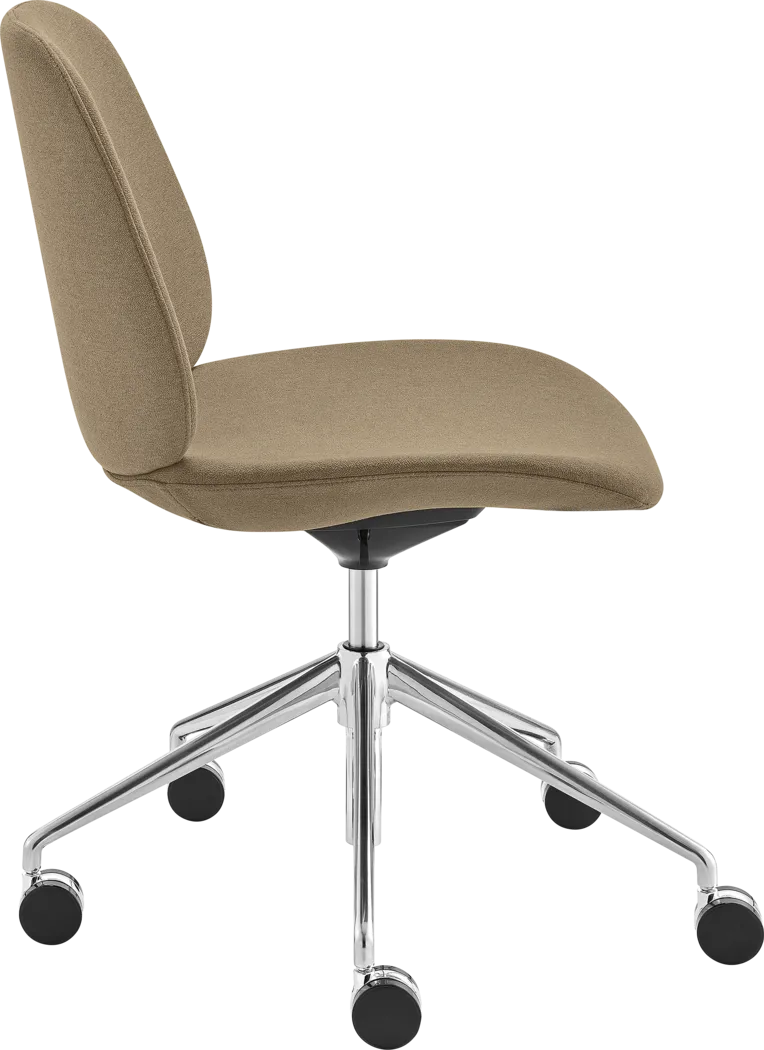 Greely Taupe Office Chair - Thumbnail - Image 4
