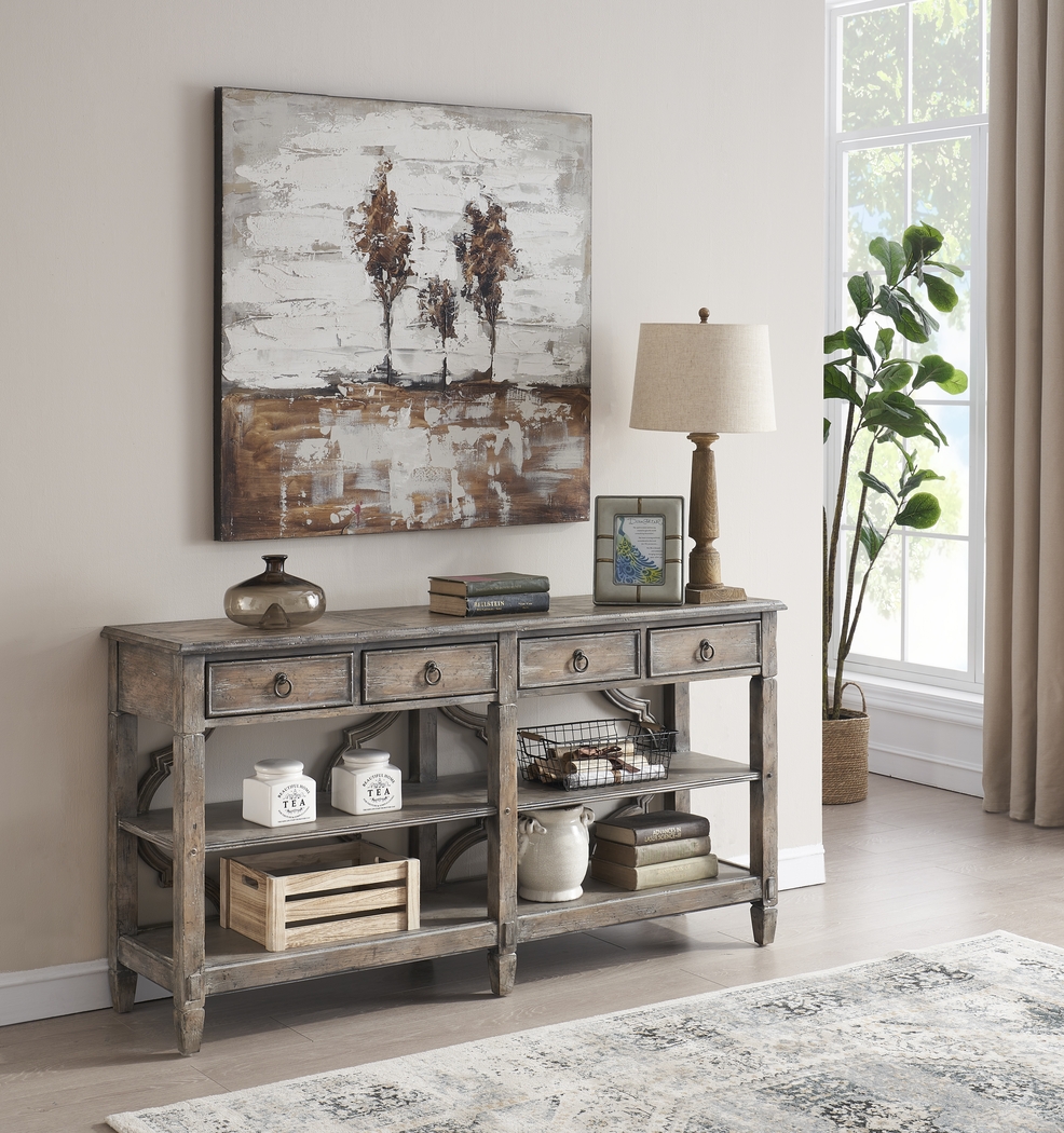 Greemtree Brown Console Table - Thumbnail - Image 2