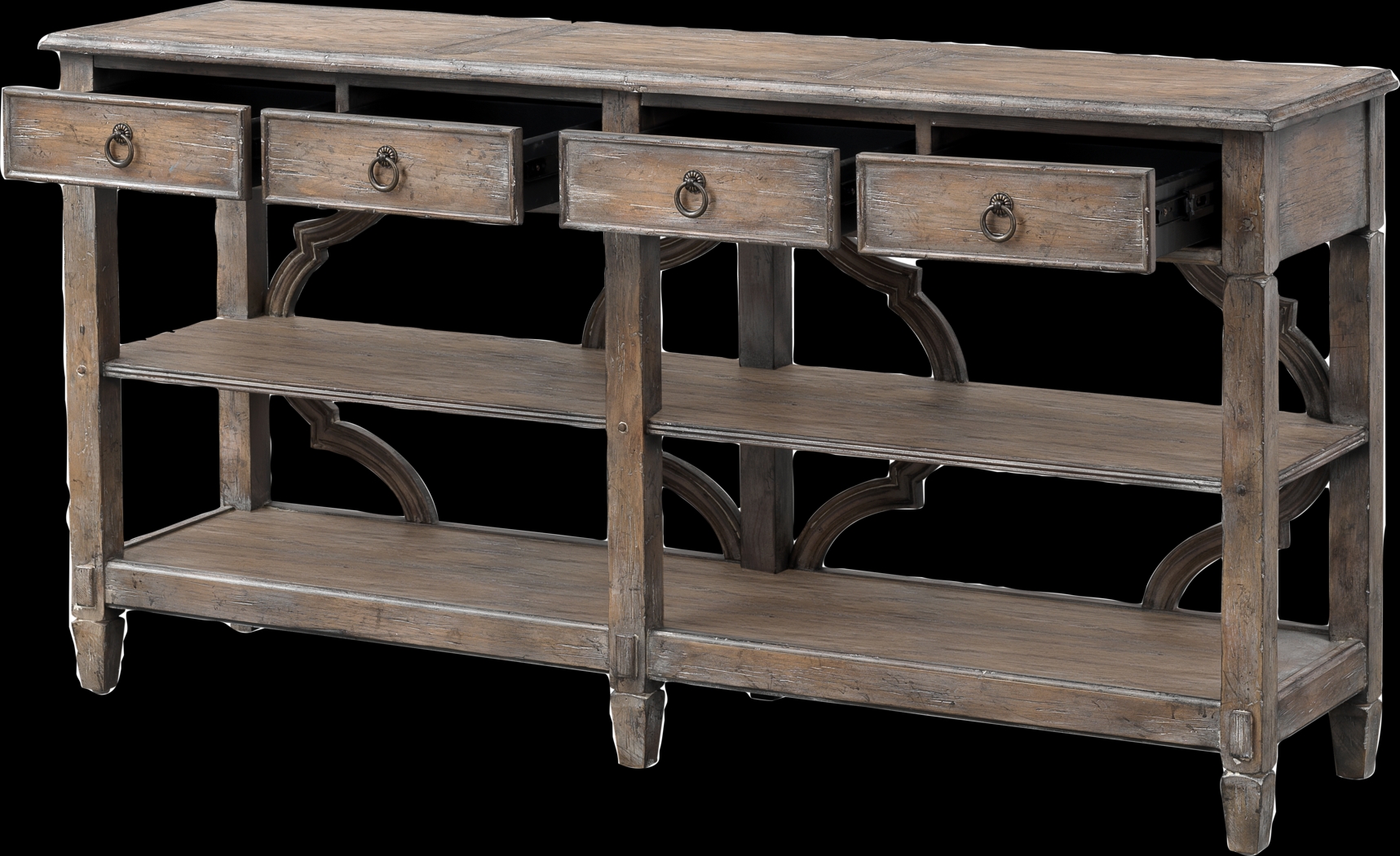 Greemtree Brown Console Table - Thumbnail - Image 4