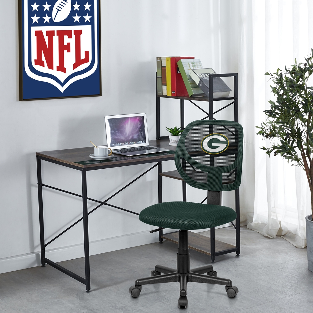Green Bay Packers Desk and Chair Set - Thumbnail - Image 2