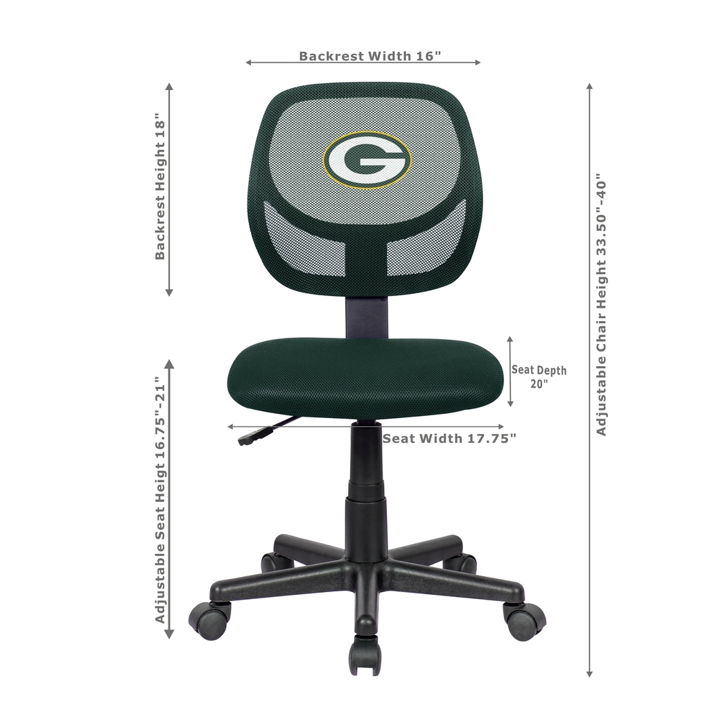 Green Bay Packers Desk and Chair Set - Thumbnail - Image 5