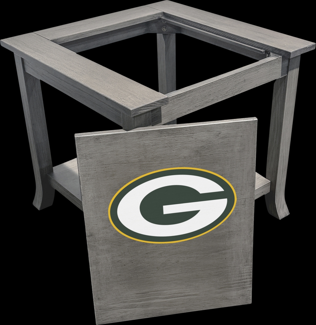 Green Bay Packers Game Day End Table - Thumbnail - Image 3