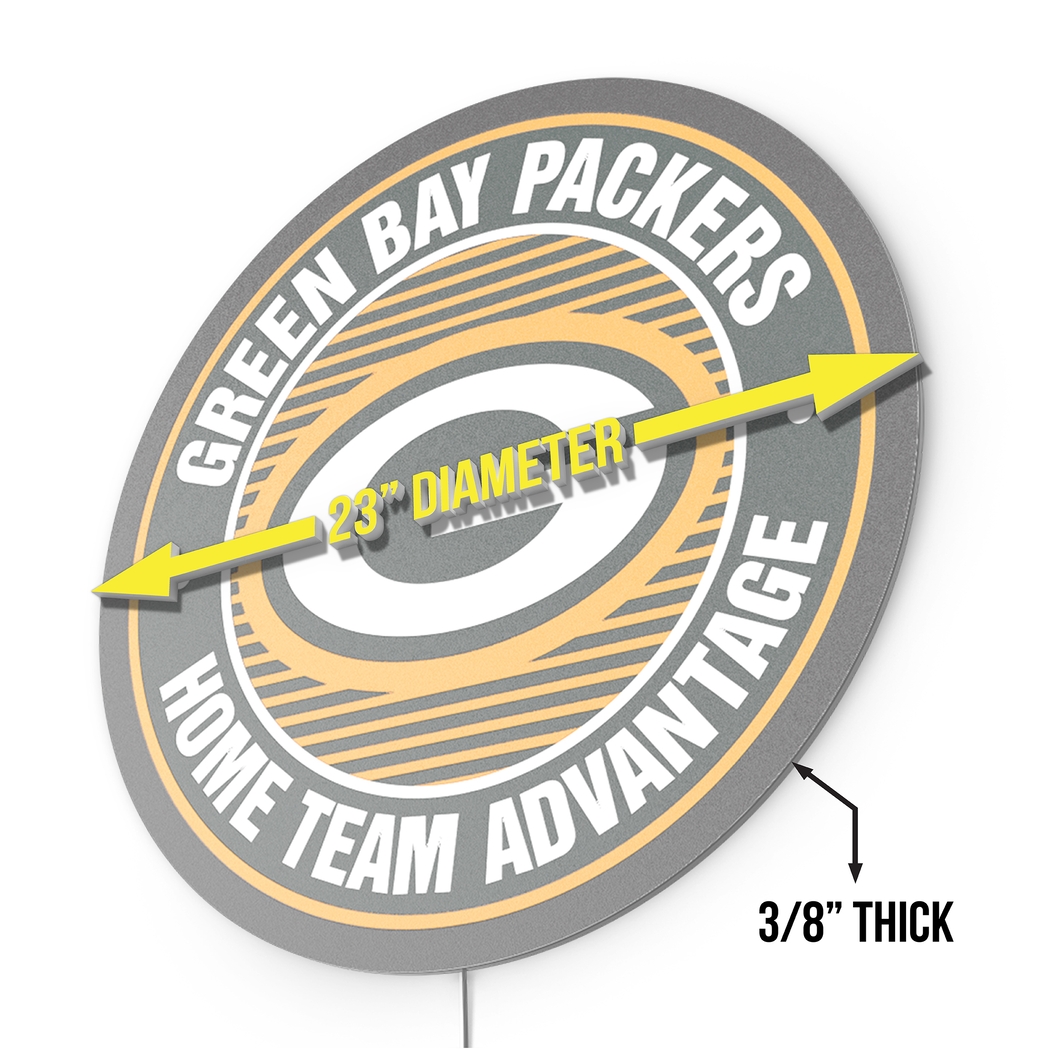 Green Bay Packers LED Wall Decor - Thumbnail - Image 7