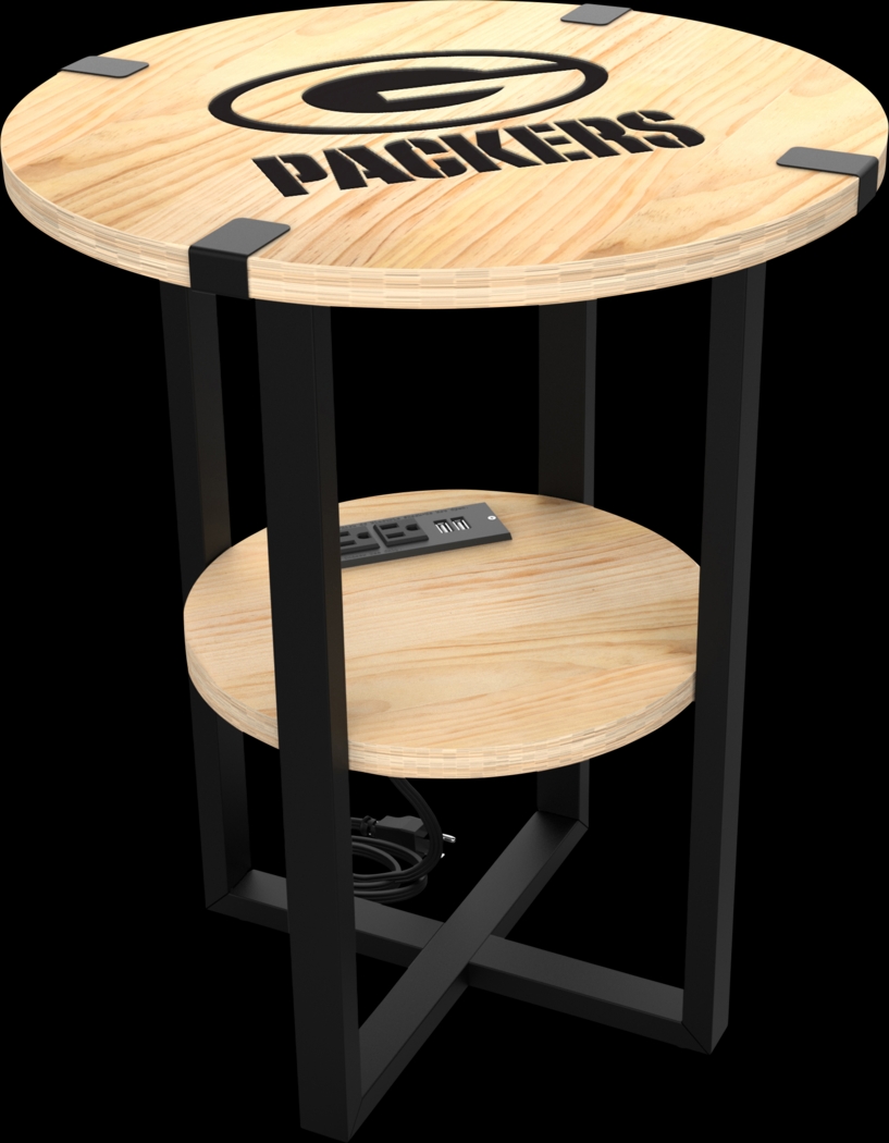 Green Bay Packers Side Table - Thumbnail - Image 1