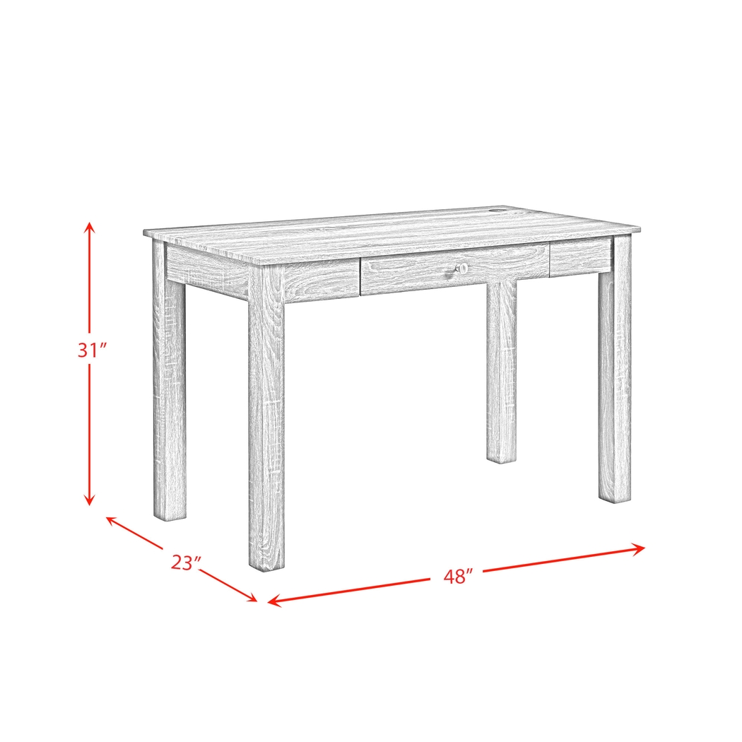 Greenberry Dark Gray Desk and Chair Set - Thumbnail - Image 17