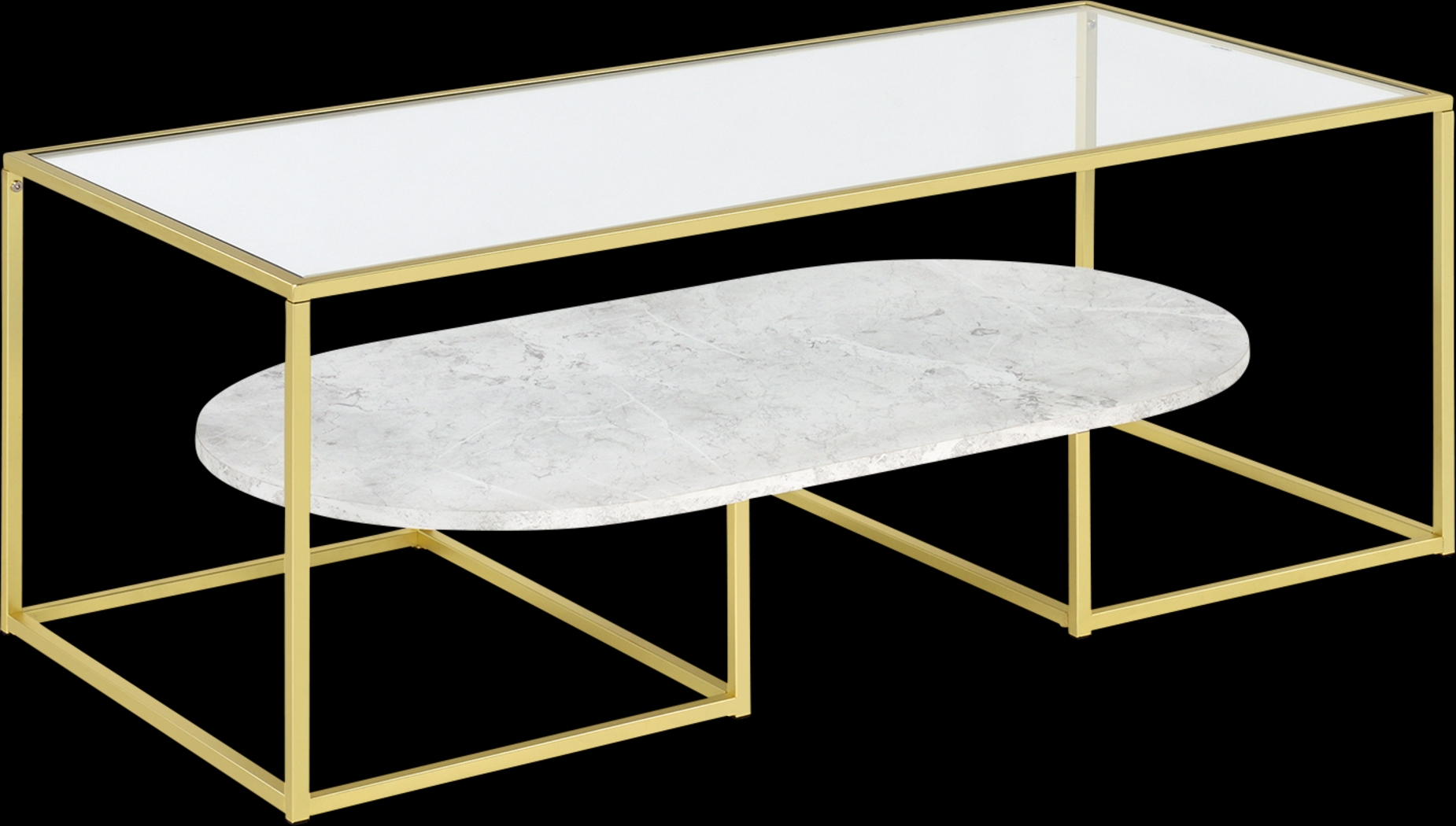Greencastle Gold Cocktail Table - Thumbnail - Image 1