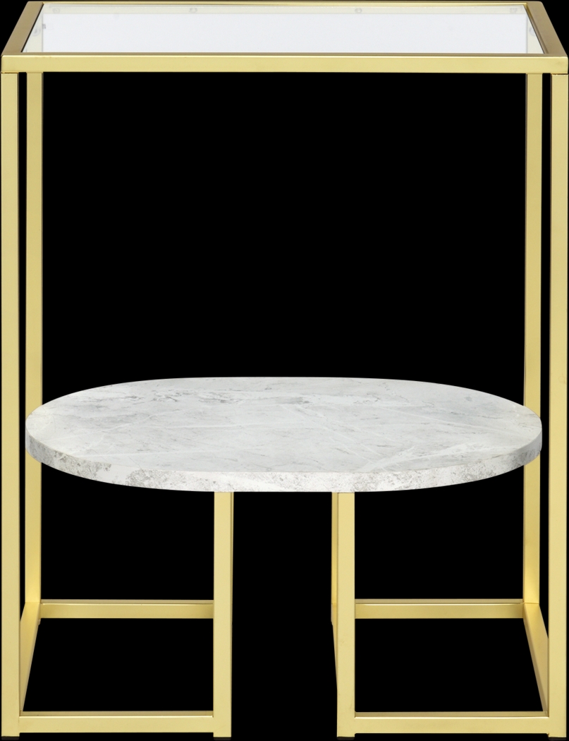 Greencastle Gold End Table - Thumbnail - Image 2