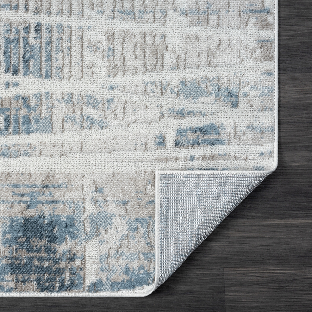 Greenvale Blue 5' x 7' Rug - Thumbnail - Image 4