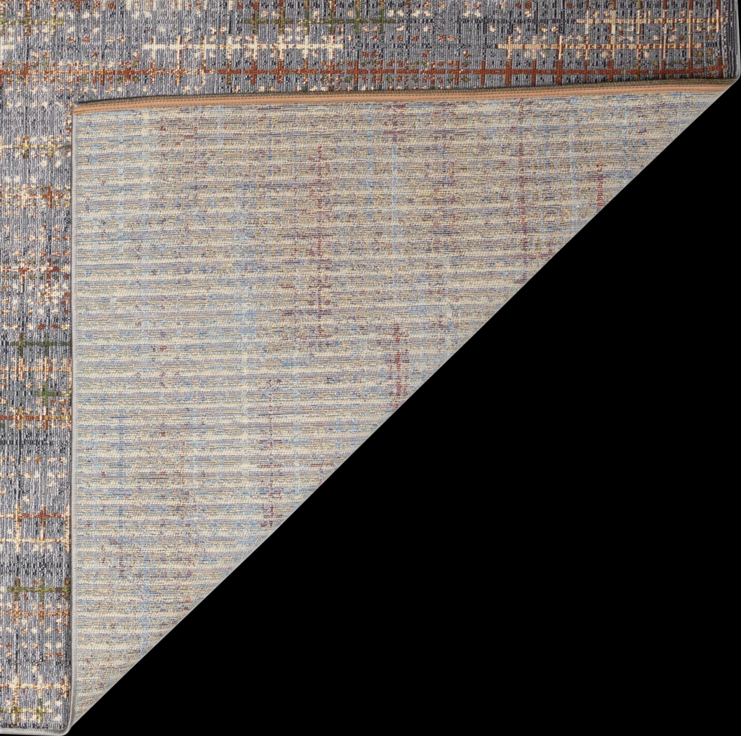 Greeta Charcoal 4'10 x 7'6 Indoor/Outdoor Rug - Thumbnail - Image 4