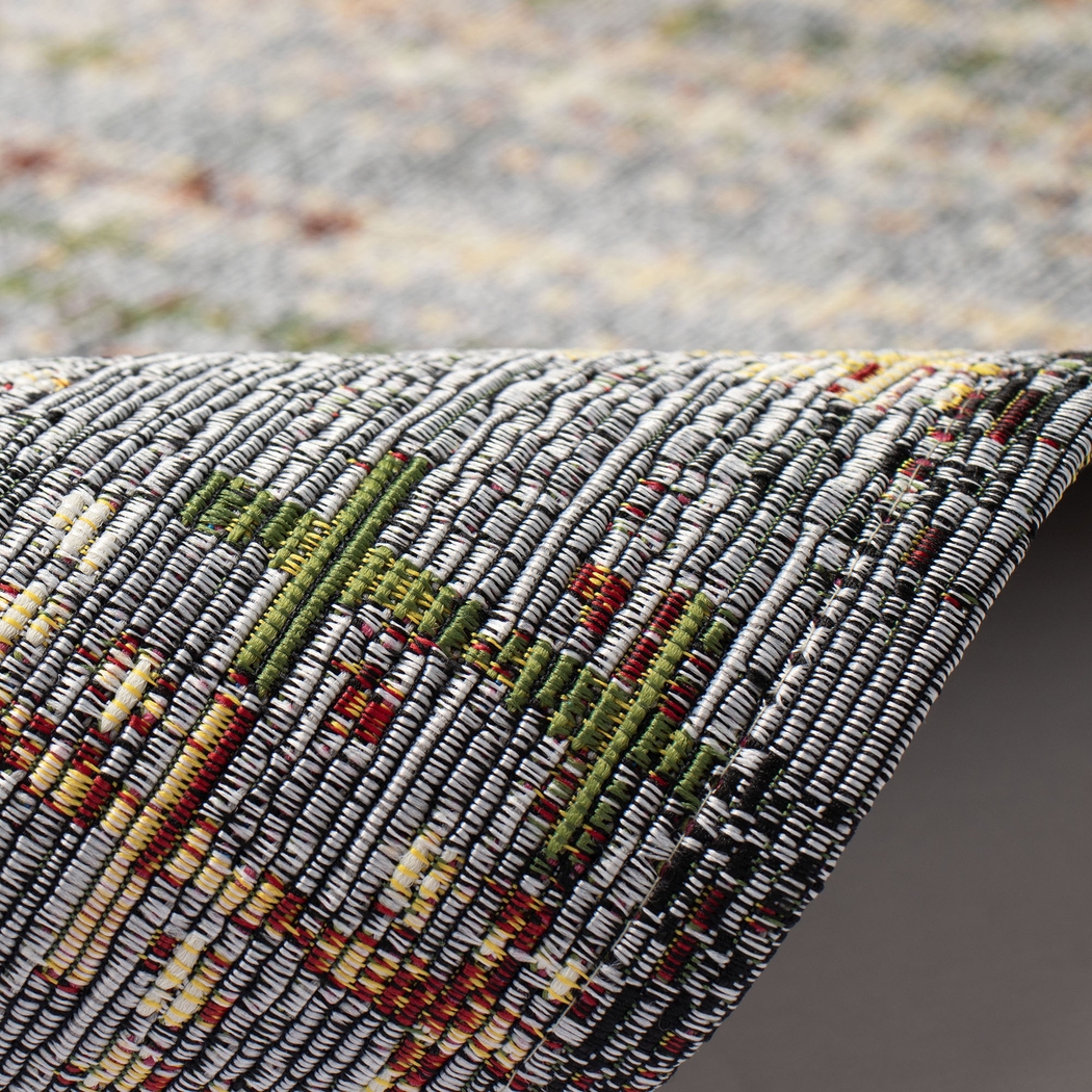 Greeta Charcoal 4'10 x 7'6 Indoor/Outdoor Rug - Thumbnail - Image 6