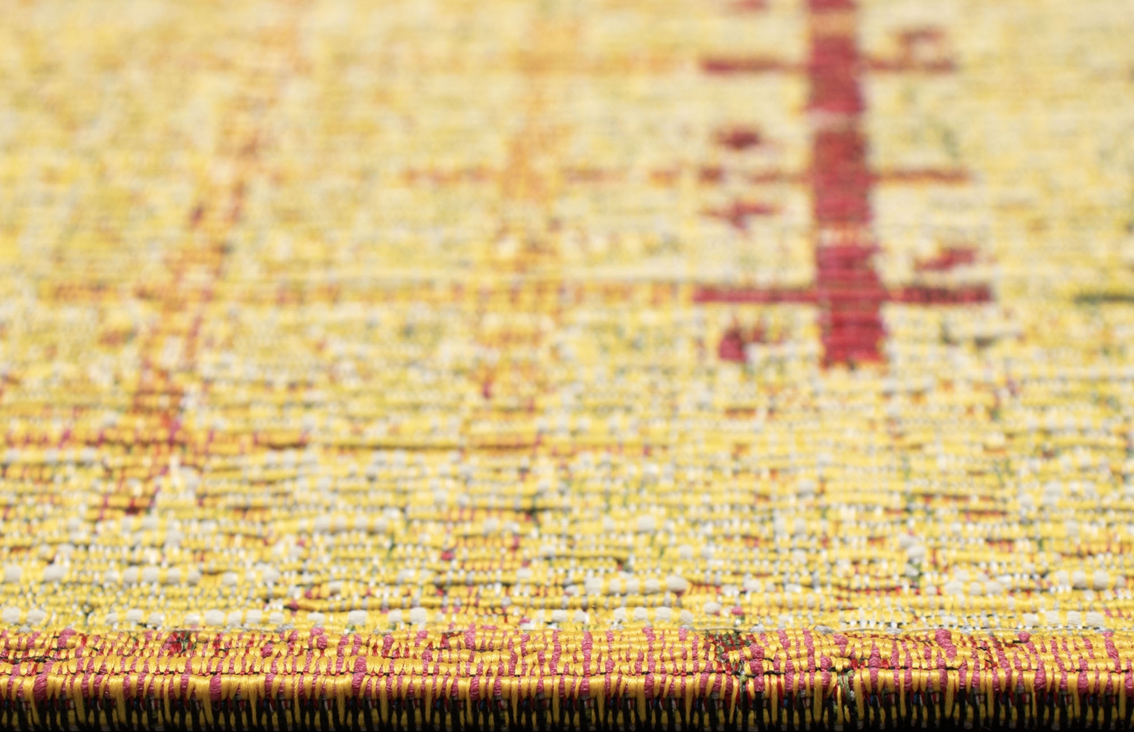 Greeta Gold 6'6 x 9'4 Indoor/Outdoor Rug - Thumbnail - Image 5