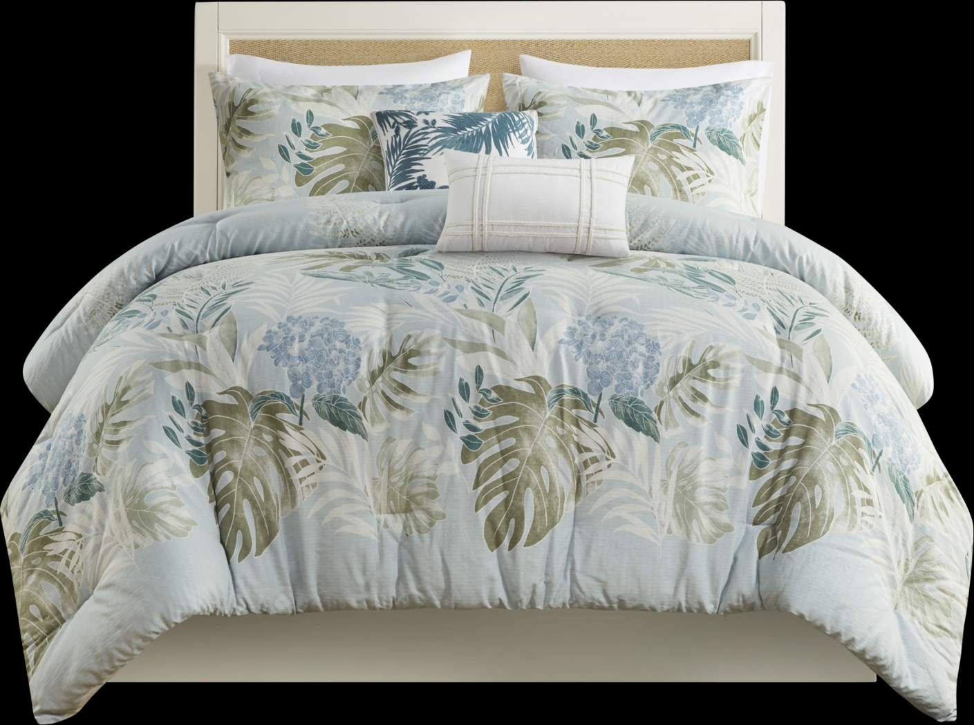 Greggtex Blue 6 Pc Full Comforter Set - Thumbnail - Image 7