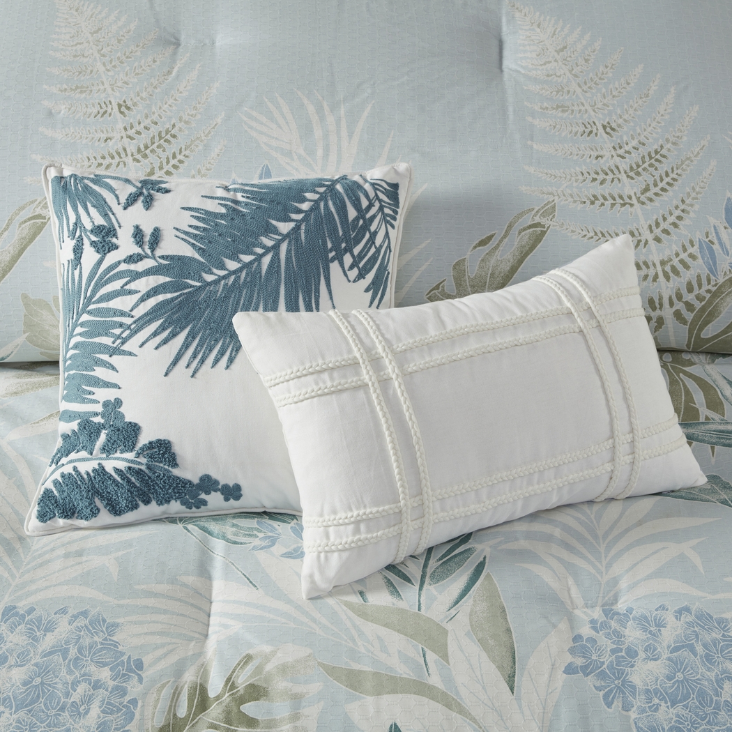 Greggtex Blue 6 Pc Queen Comforter Set - Thumbnail - Image 10