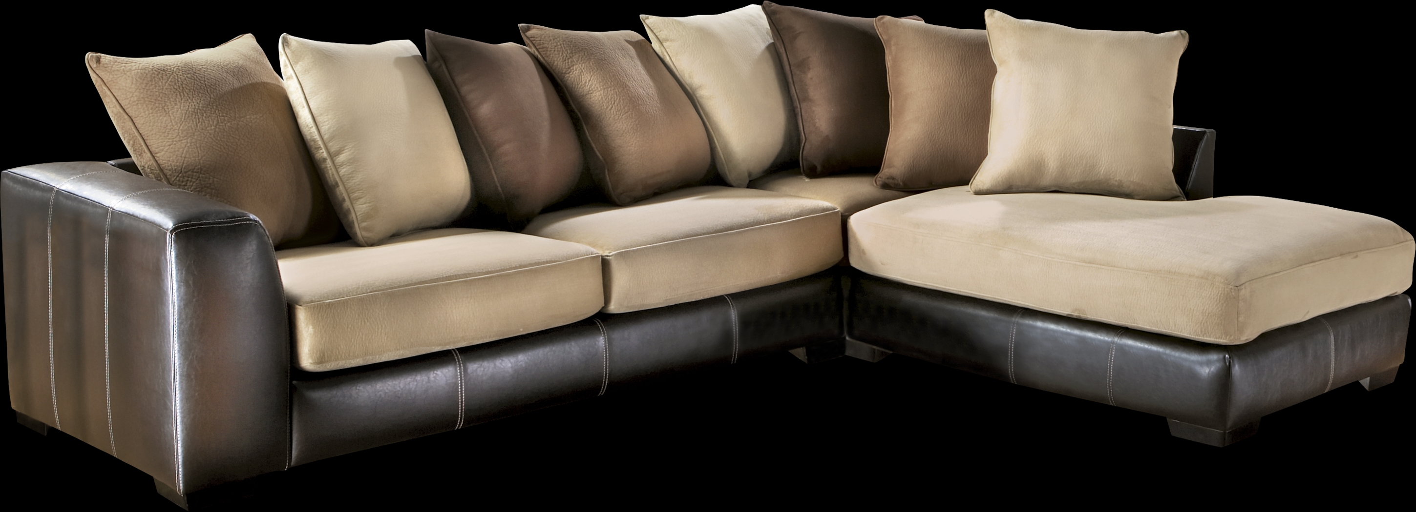 Gregory Beige 2 Pc Sectional - Thumbnail - Image 1