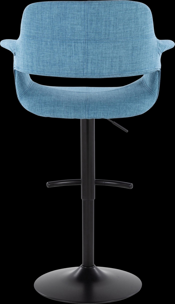 Greinwich I Blue Adjustable Barstool, Set of 2 - Thumbnail - Image 5