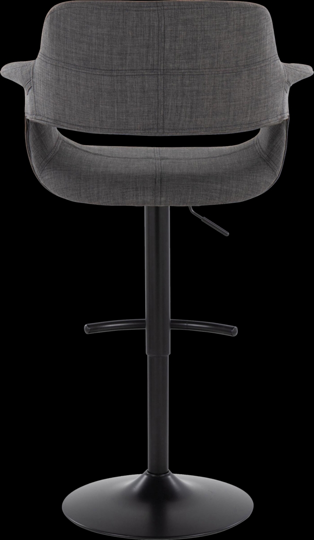 Greinwich I Charcoal Adjustable Barstool, Set of 2 - Thumbnail - Image 5