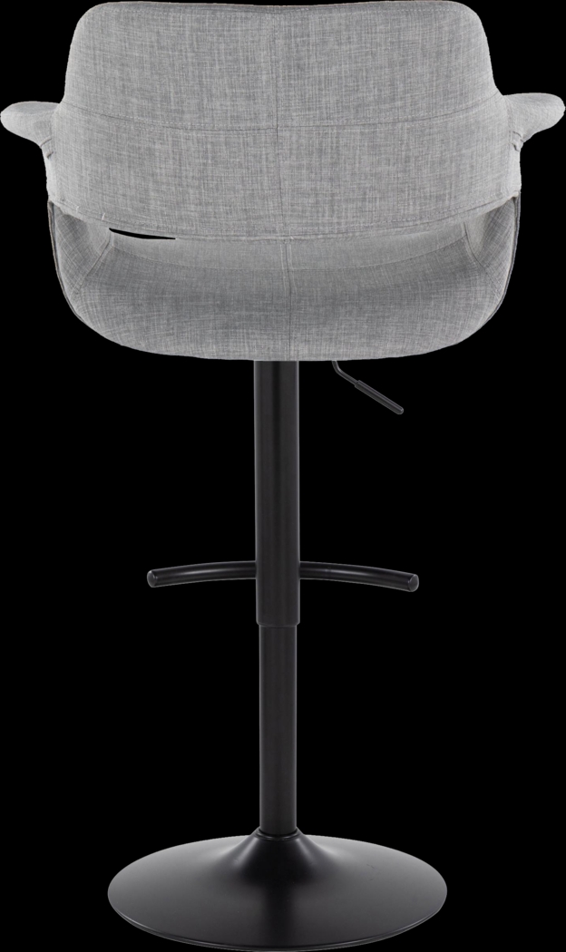 Greinwich I Gray Adjustable Barstool, Set of 2 - Thumbnail - Image 5