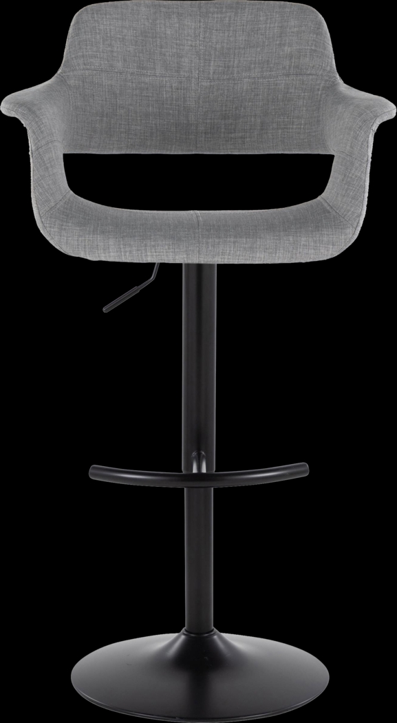 Greinwich I Gray Adjustable Barstool, Set of 2 - Thumbnail - Image 6