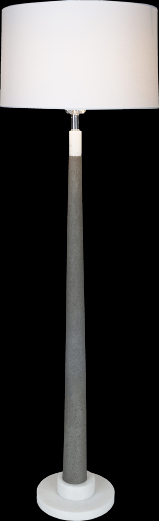 Grend Bay White Floor Lamp - Thumbnail - Image 4