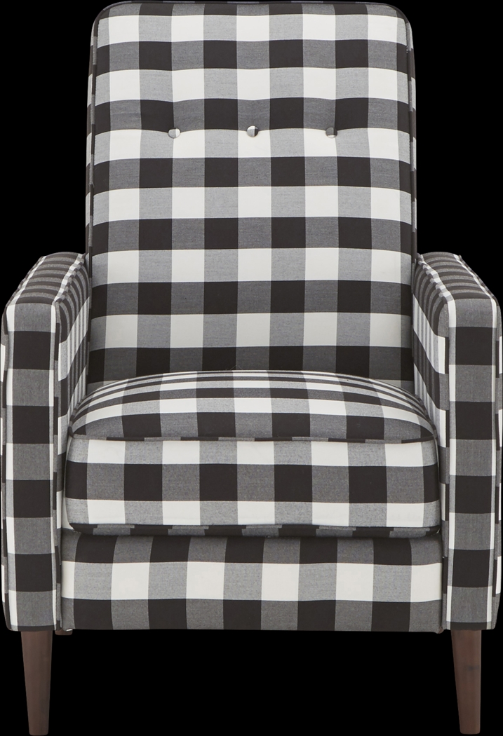 Grenger Black Accent Chair - Thumbnail - Image 2