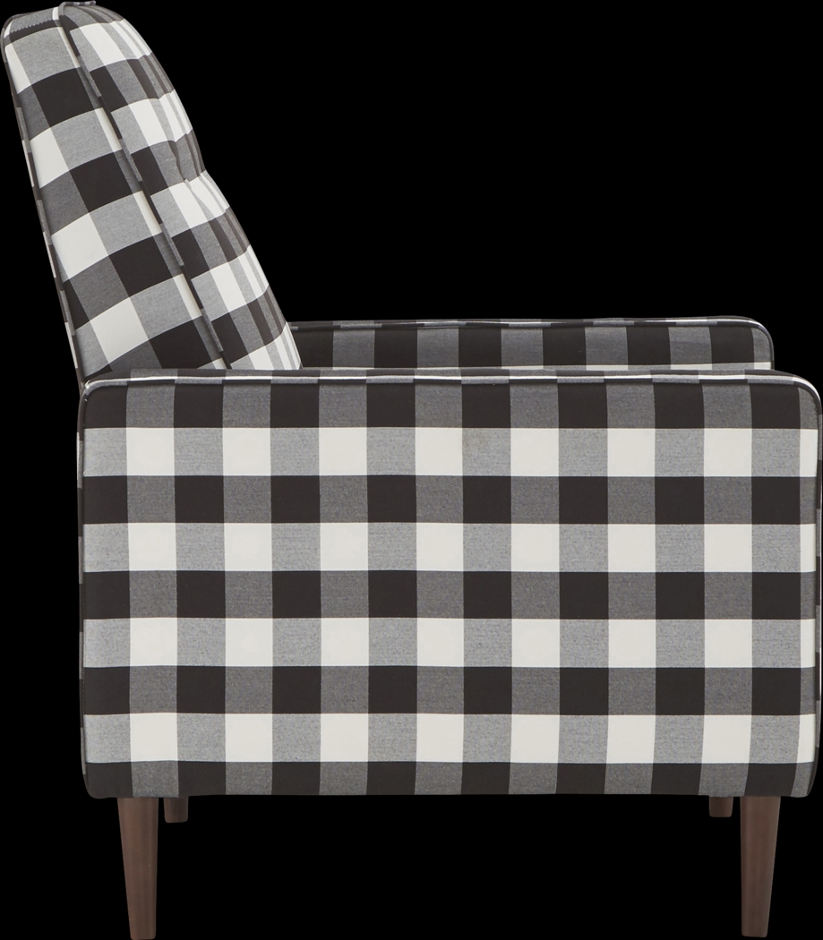 Grenger Black Accent Chair - Thumbnail - Image 4