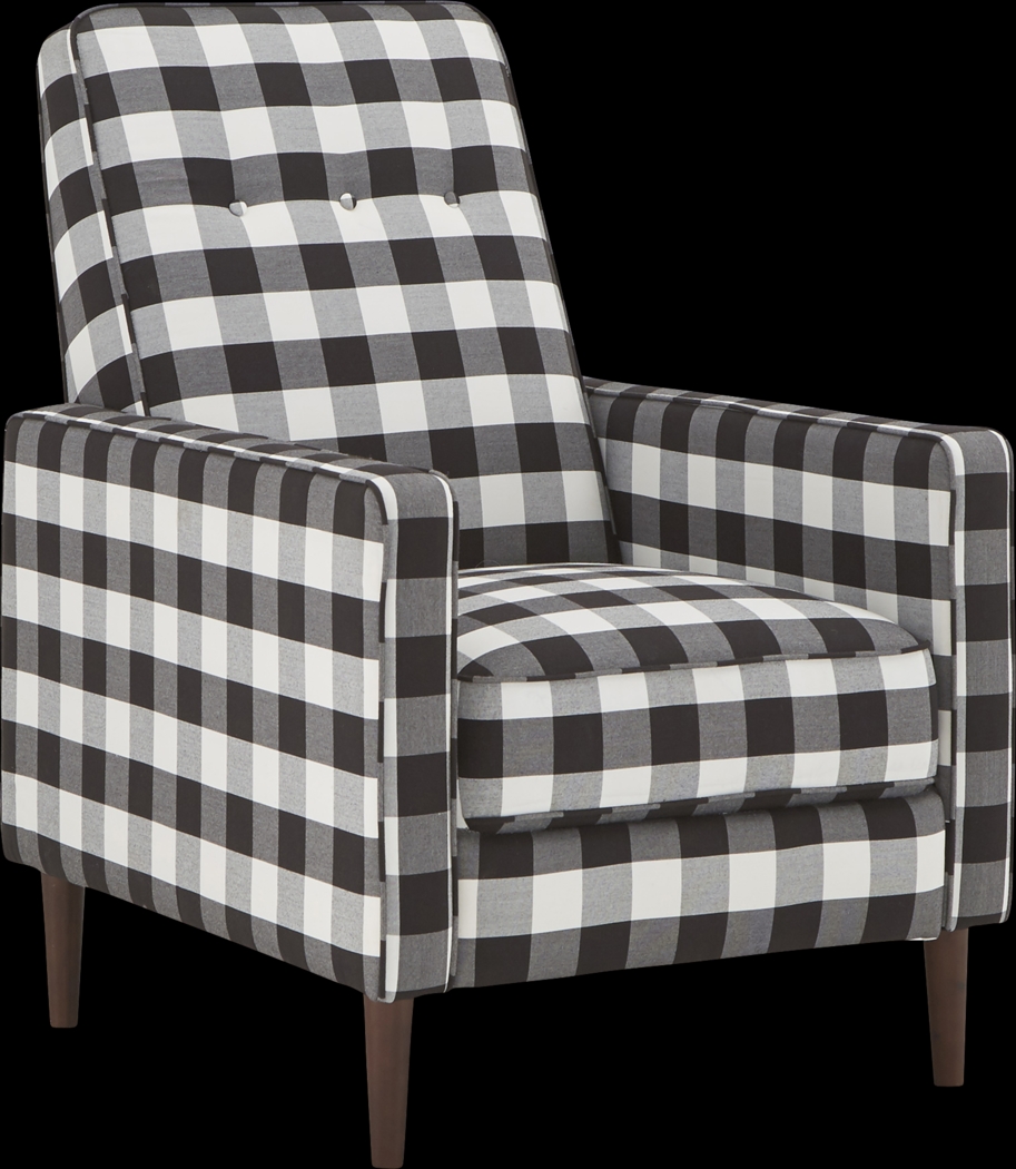 Grenger Black Accent Chair - Thumbnail - Image 1