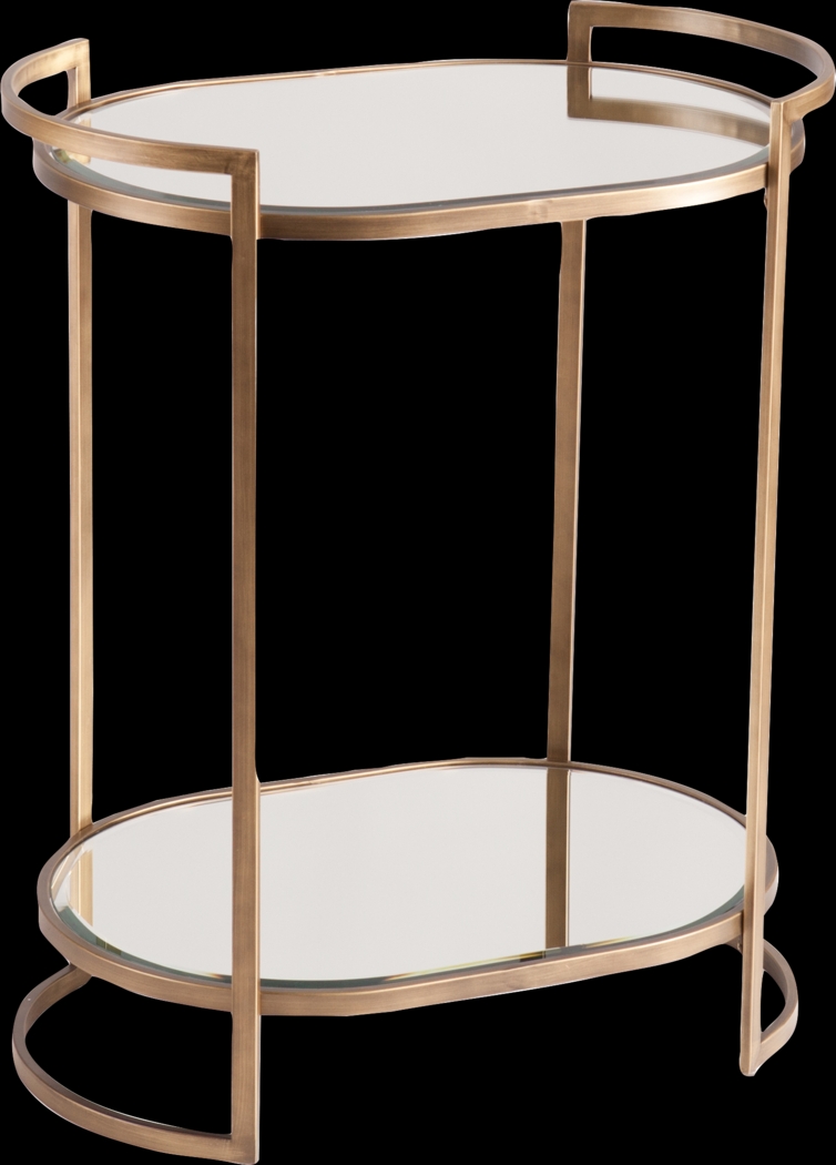 Grenoble Gold Bar Cart - Thumbnail - Image 1