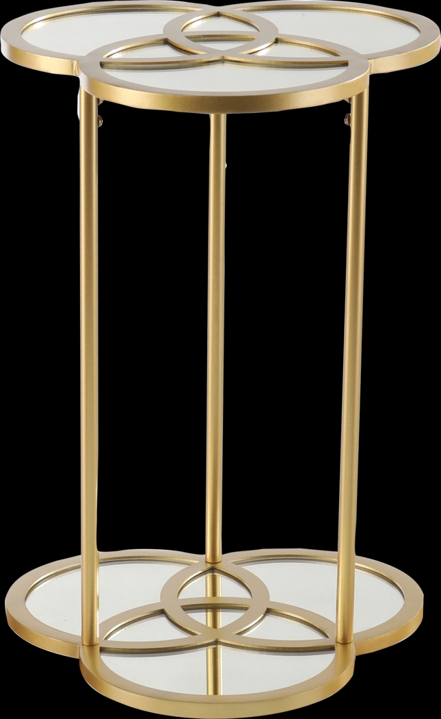 Grenwich Gold Accent Table - Thumbnail - Image 1