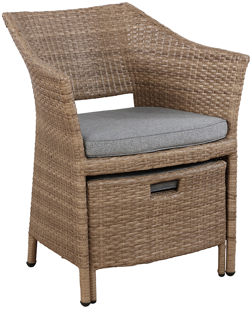 Gressom Brown 5 Pc Outdoor Seating Set - Thumbnail - Image 4